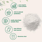 Organic Inulin Fiber Powder 2lb – Prebiotic Digestive Health, Unflavored & Vegan | Micro Ingredients
