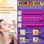 Vitamin D3 K2 Tropfen 10000IE mit Bio-Schwarzkümmelöl – 6-in-1 Flüssigkeit (59 ml)