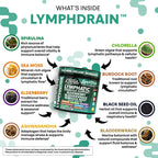 Organic Lymphatic Drainage Supplements | Elderberry, Sea Moss, Spirulina | Clean Nutra