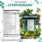 Organic Lymphatic Drainage Supplements | Elderberry, Sea Moss, Spirulina | Clean Nutra