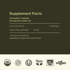 Complete Natural Products Organic Olive Leaf Capsules - 550mg, 100 Count, 1100mg per Serving (Pack of 2)
