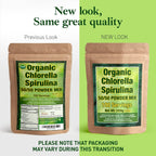 Good Natured Organic Spirulina & Chlorella 50/50 Powder – 3 Month Supply | Vegan & Non-GMO