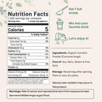 Organic Turmeric Powder 5 lbs | Rich in Curcumin | Non-GMO & Vegan | India Origin