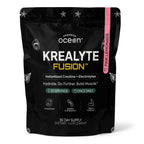 Organics Ocean Krealyte Fusion: Instantized Creatine Monohydrate + Electrolytes, Pink Lemonade, 30 Servings