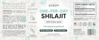 Organics Ocean One-Per-Day Shilajit Capsules – Himalayan Shilajit for Hormone Support – 6 Bottles