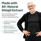 Organics Ocean One-Per-Day Shilajit Capsules – Himalayan Shilajit for Hormone Support – 6 Bottles