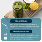Organifi GO Packs: Green Juice – Organic Superfood (15 Travel Packs)