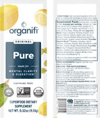 Organifi Pure Smart Packs Lemon – 3-Pack for Organic Brain & Immunity Support