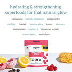 Organifi Glow - Vegan Collagen Powder for Women | Organic Flavored Water Ingredient, 30 Servings