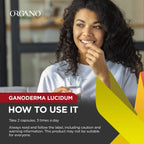 ORGANO OGX Organic Ganoderma Lucidum 90-Count