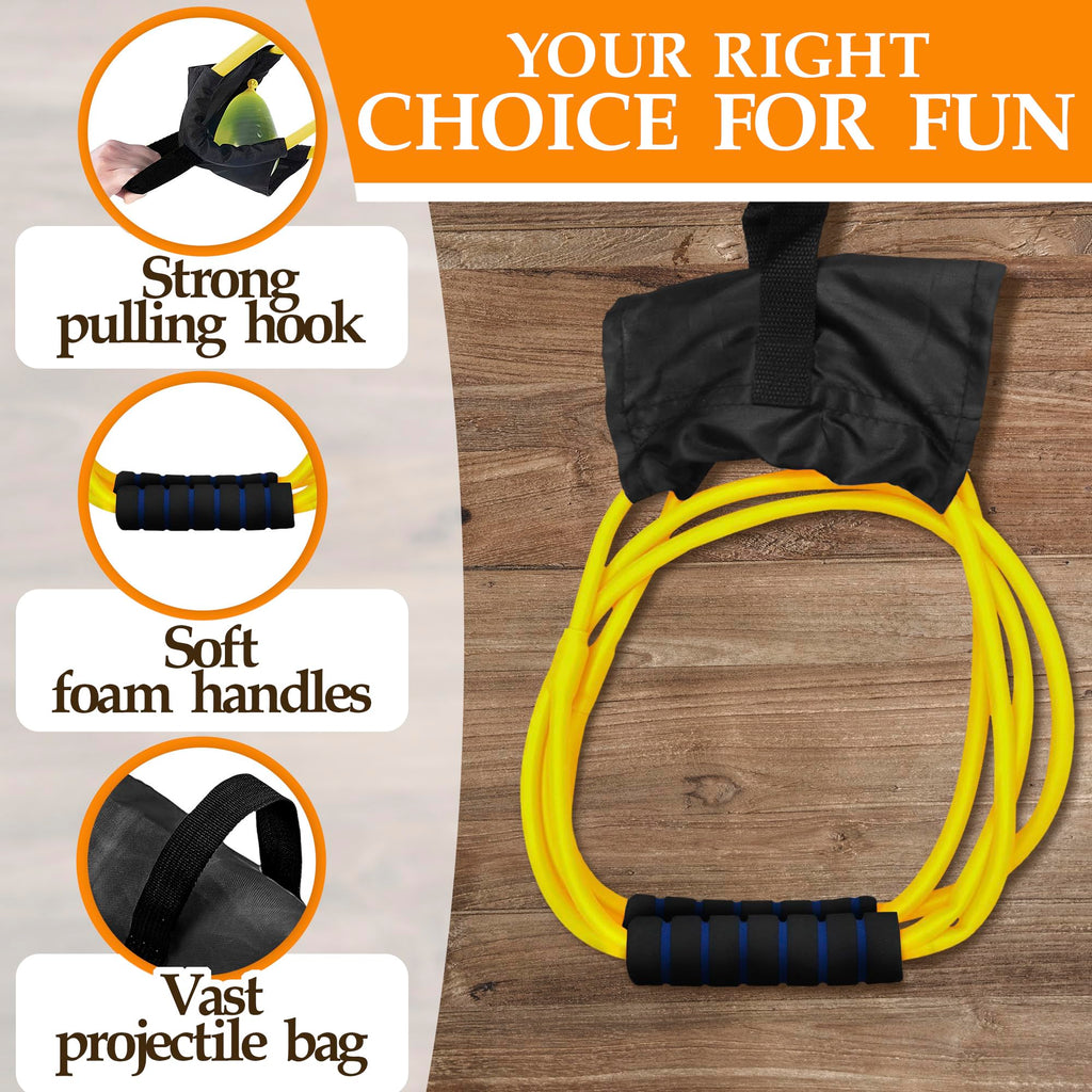 Oskal Water Balloon Launcher Slingshot – 2-3 Player Catapult with 100 Balloons