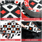 Osonm 180PCS Casino Party Supplies – Plates, Napkins & More for Poker Night