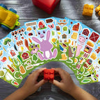 OTAITY 48 Sheets Make Your Own Farm Animal Sticker Set – Kids Party Favors, Rewards & Creative Play