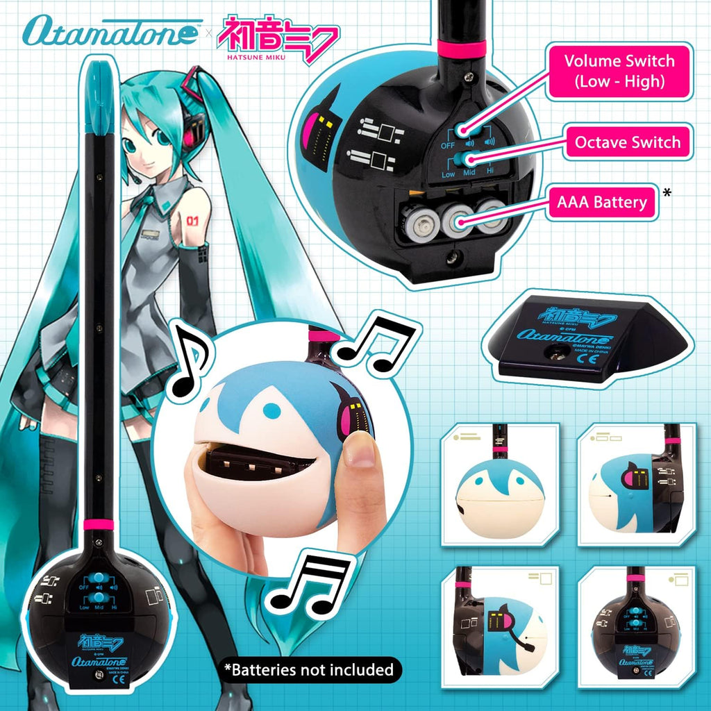 Otamatone Hatsune Miku Ninja Edition – Portable Japanese Electronic Musical Instrument by Maywa Denki