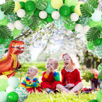 Ouddy Party Dinosaur Birthday Party Decorations - 40in Foil Balloons Arch & Banner Kit