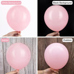 Ouddy Party 129Pcs Pink Balloons Kit – 18 Inch, 12 Inch, 10 Inch, 5 Inch Arch Garland for Birthday, Bridal Shower & Wedding