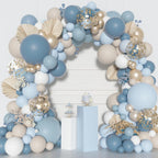 Ouddy Party Dusty Blue Balloon Arch Garland Kit – 18/12/10/5 in Balloons for Baby Showers & Weddings