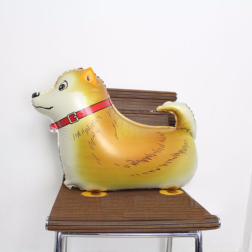 OuMuaMua Walking Animal Balloons – 6-Pack Puppy Dogs Party Decorations