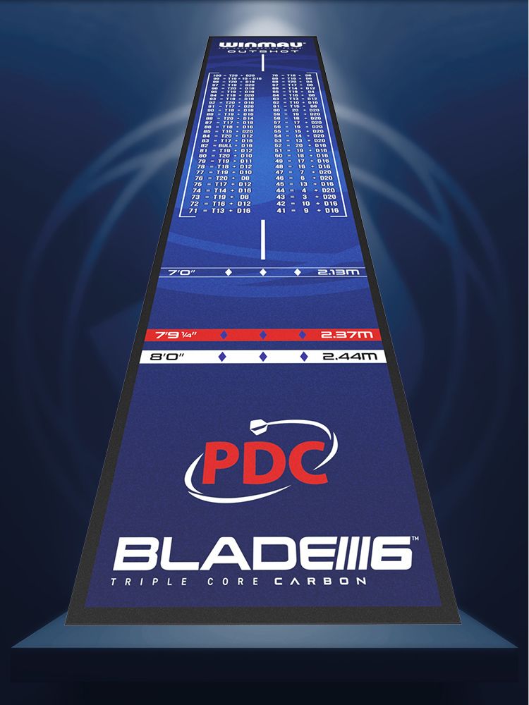 Winmau Outshot Dart Mat Soft Feel