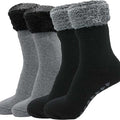 Sock Stack Feather Soft TOT Slipper Socks For Women Fleece Lined Indoor Cosy Winter UK 4-8