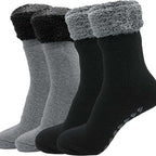 Sock Stack Feather Soft TOT Slipper Socks For Women Fleece Lined Indoor Cosy Winter UK 4-8