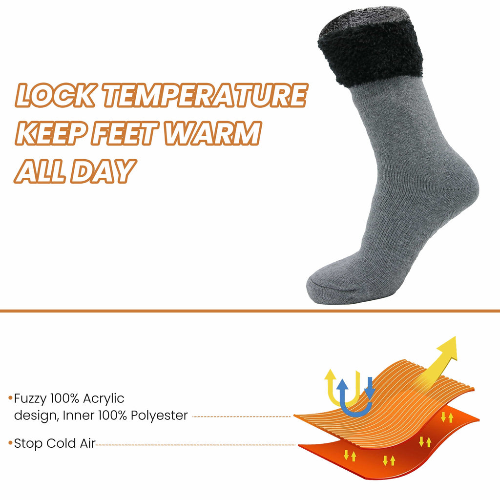 Sock Stack Feather Soft TOT Slipper Socks For Women Fleece Lined Indoor Cosy Winter UK 4-8