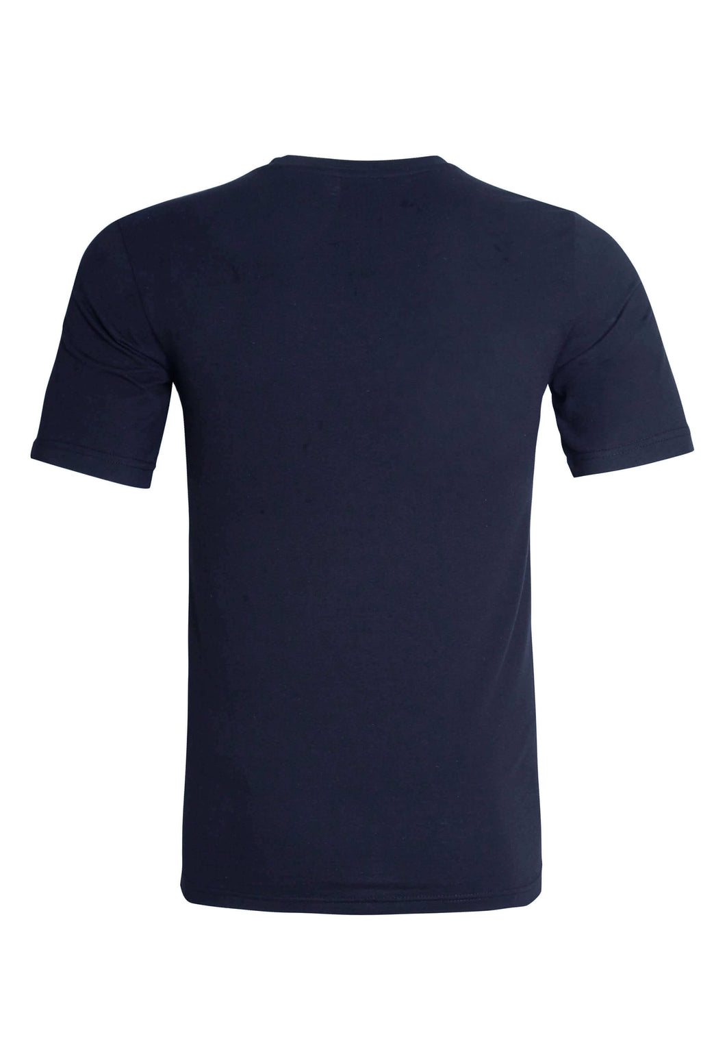 Sock Stack Men's Plain T-Shirts Pack Of 3 Short Sleeve Soft Breathable Cotton-Polyester Blend Classic Colors For Everyday Casual Wear