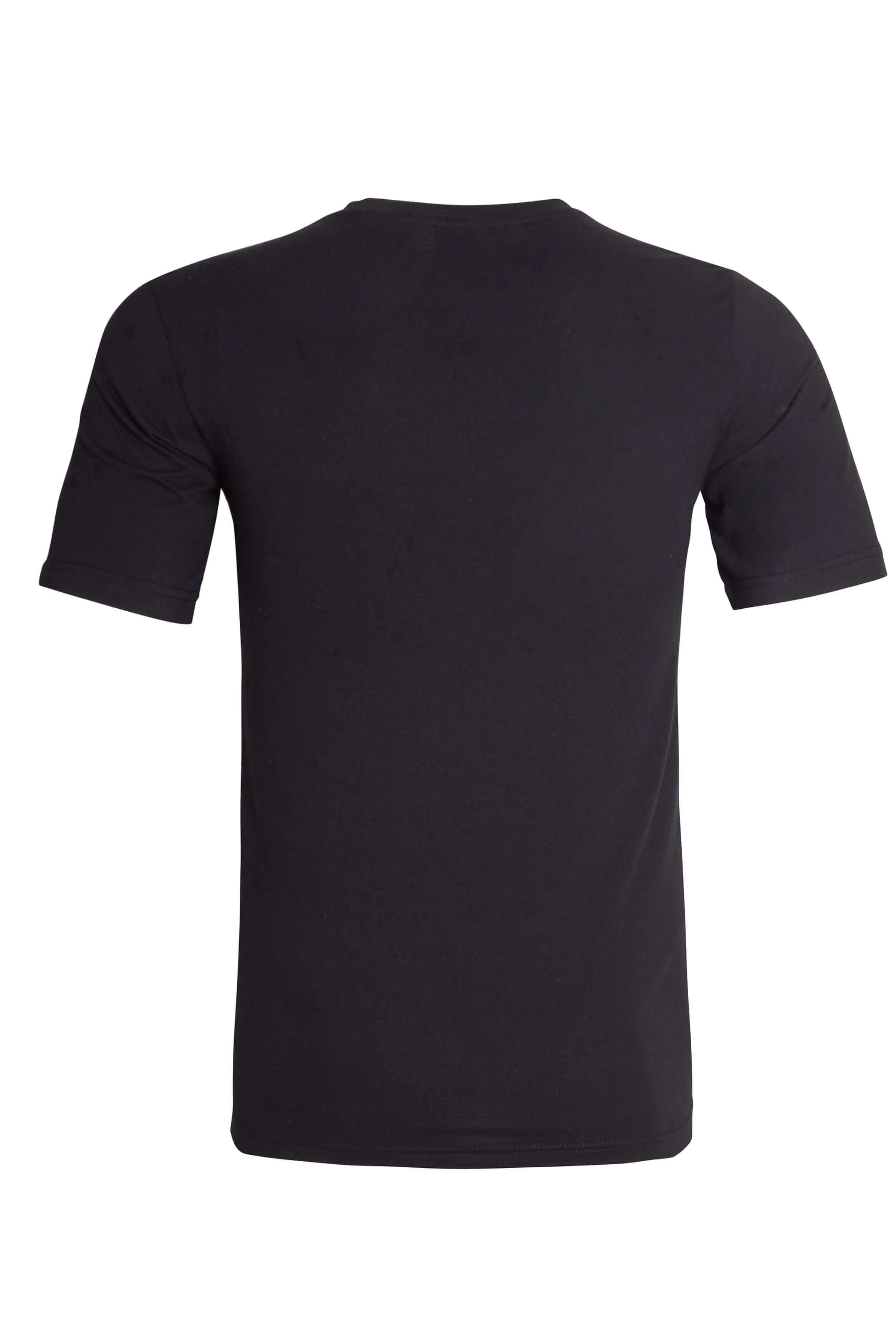 Sock Stack Men's Plain T-Shirts Pack Of 3 Short Sleeve Soft Breathable Cotton-Polyester Blend Classic Colors For Everyday Casual Wear