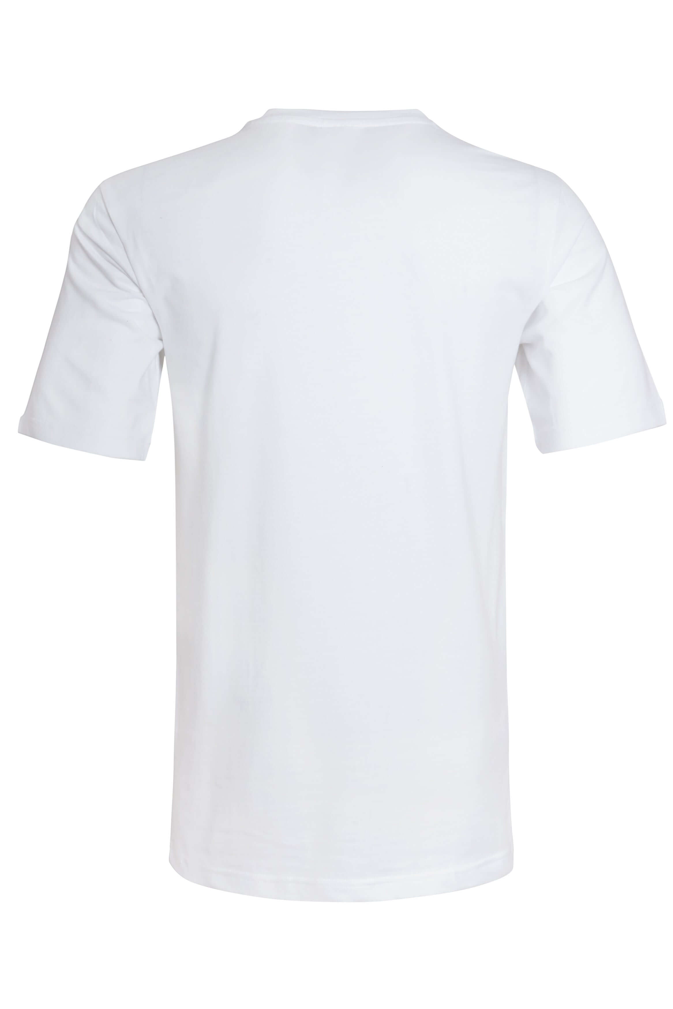 Sock Stack Men's Plain T-Shirts Pack Of 3 Short Sleeve Soft Breathable Cotton-Polyester Blend Classic Colors For Everyday Casual Wear