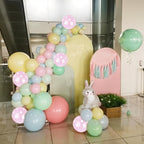 Paeyeq Pastel Balloon Arch Kit – Macaron Rainbow Balloons for Easter & Spring Parties