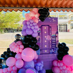 Paeyeq Pink & Purple Balloon Garland Arch Kit – Premium Latex Party Balloons