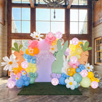 Paeyeq Pastel Balloon Arch Kit – Macaron Rainbow Balloons for Easter & Spring Parties