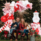 Paayeq Valentines Day Balloon Arch Kit — Red Pink White Balloons for Romantic Celebrations
