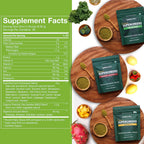 Paleovalley Organic Supergreens Powder - 23 Superfoods, No Cereal Grasses, 30 Servings