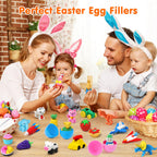 Palmatte 140PCS Mini Animal Erasers Bulk – Classroom Rewards & Party Favors