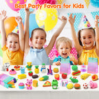 Palmatte 140PCS Mini Animal Erasers Bulk – Classroom Rewards & Party Favors