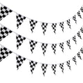 Pangda 10m Checkered Pennant Banner – Racing Flag Party Decor