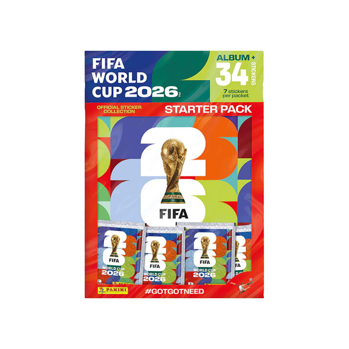 FIFA World Cup 2026™ Official Sticker Starter Pack