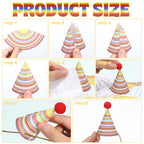 Panitay 40 Pcs Colorful Mini Party Hats for Stuffed Animals – Cute Paper Cone Birthday Hats