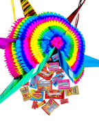 Papel Picado a la Mexicana - 32-Inch Large Foldable Handmade Piñata for Parties