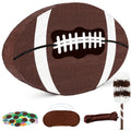 Pardecor 25-inch Football Pinata with Bat, Blindfold & Rope – Large Sports Ball Party Decor & Game Day Fun