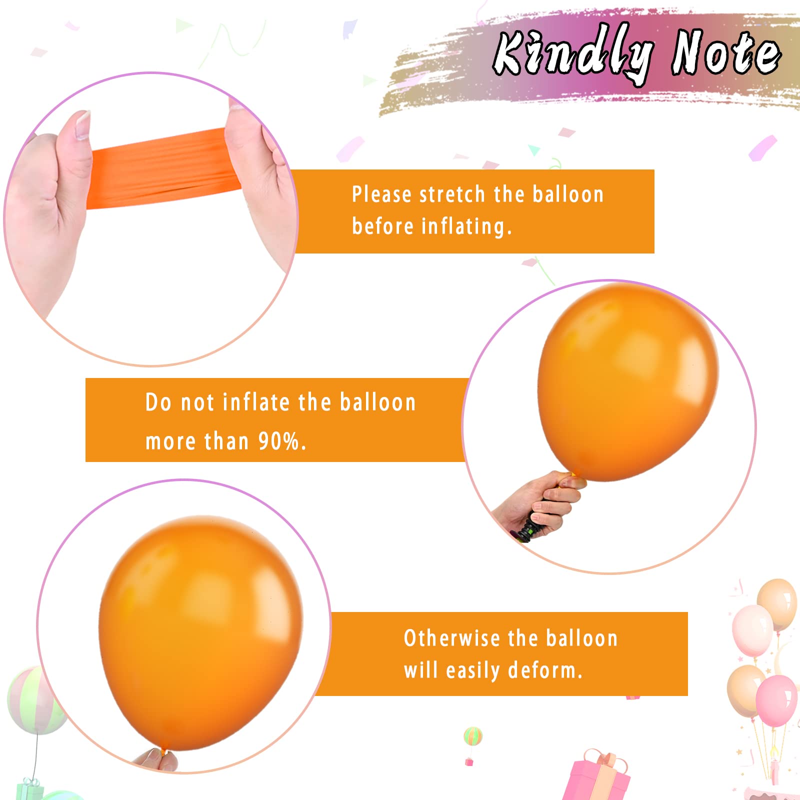 Paready Balloons Set – 60 Pcs Black, Orange, Yellow & Metallic Silver, 12-Inch Car Theme Party Decor