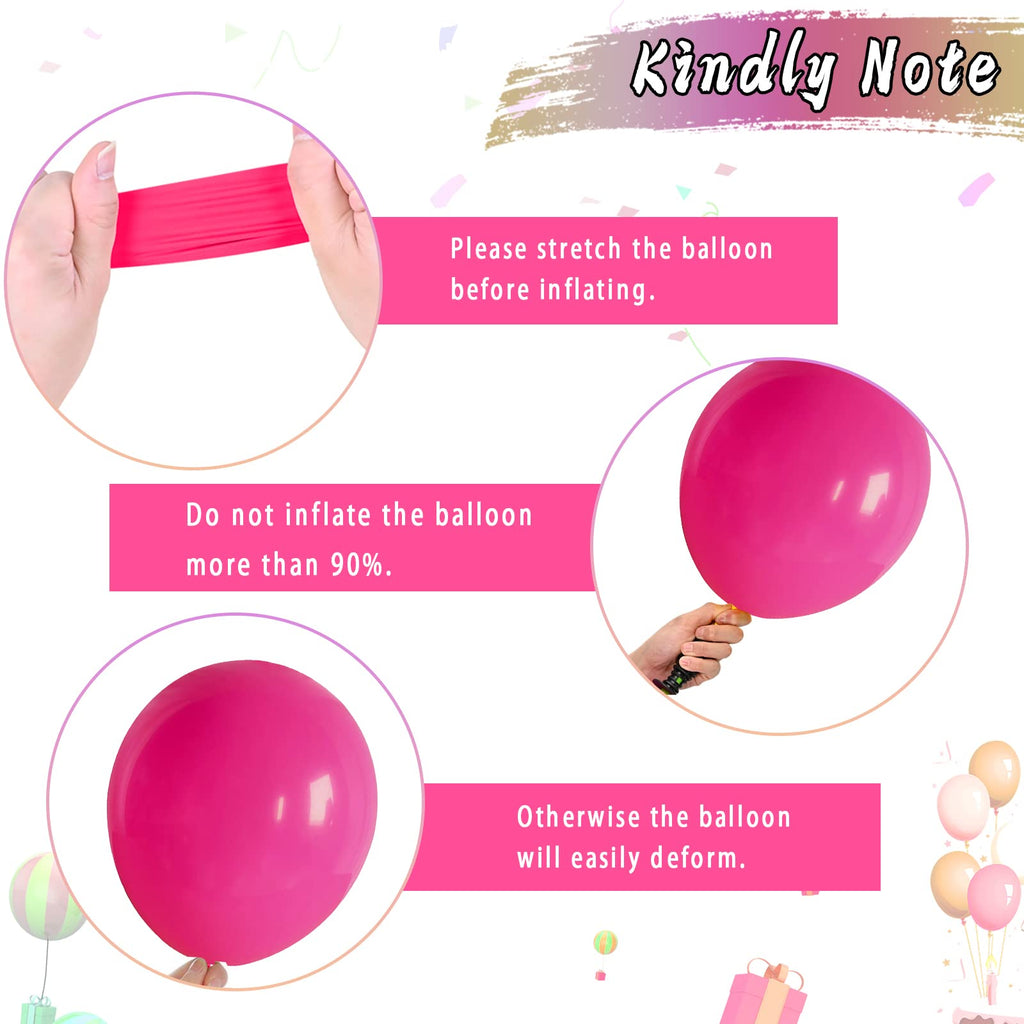 Paready Pink & Orange Latex Balloons – 62 Pcs, 12in Autumn Party Decor