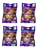 Party Animal SqueezyMates NBA Series 6 – 4 Pack Blind Pack Bundle | Slofoam Keychain Figures