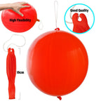 Party Dragon 30Pcs Premium 18in Punch Balloons with Rubber Bands – 12 Colors, Odorless