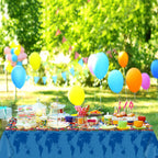 Party Greeting 3-Piece International Flags Tablecloth Set | World Flag Disposable Table Covers