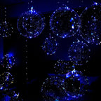PartyFun4u 18-Pack LED Balloons — Batteries Included, 3 Modes, 24" Latex for Weddings & Parties
