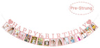 Sweet 16 Photo Banner in Rose Gold – Pre-assembled with 16 Frames | PartyHooman