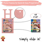 Sweet 16 Photo Banner in Rose Gold – Pre-assembled with 16 Frames | PartyHooman