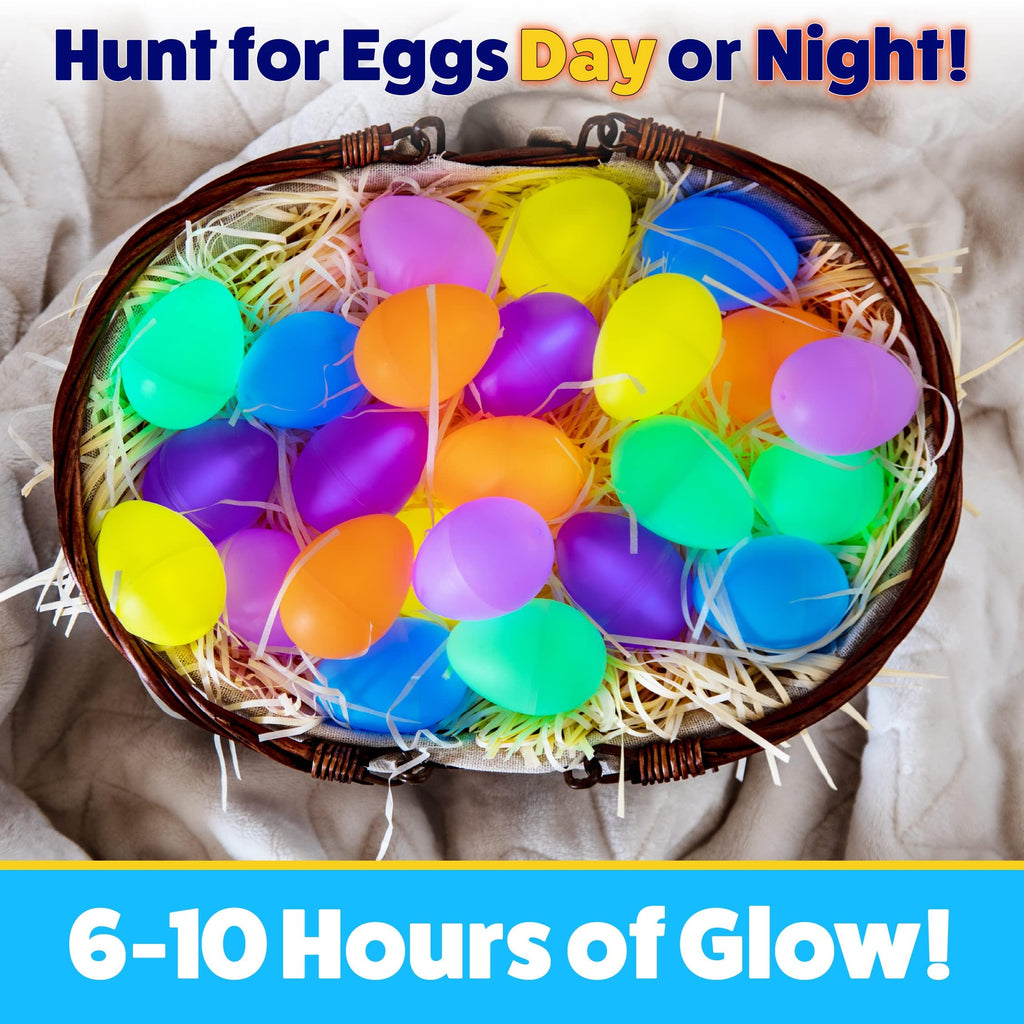 PartySticks 72 Glow Easter Eggs + 216 Mini Glow Sticks (288pcs total)